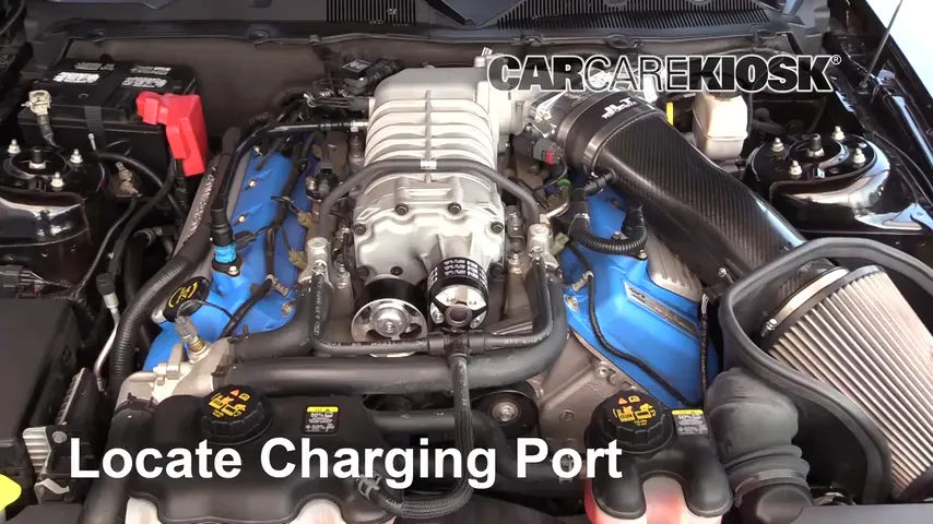 2011 Ford Mustang Shelby GT500 5.4L V8 Supercharged Coupe Climatisation